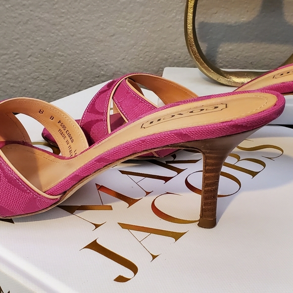 Coach Ciara Slides Shoes 8M - Picture 4 of 9